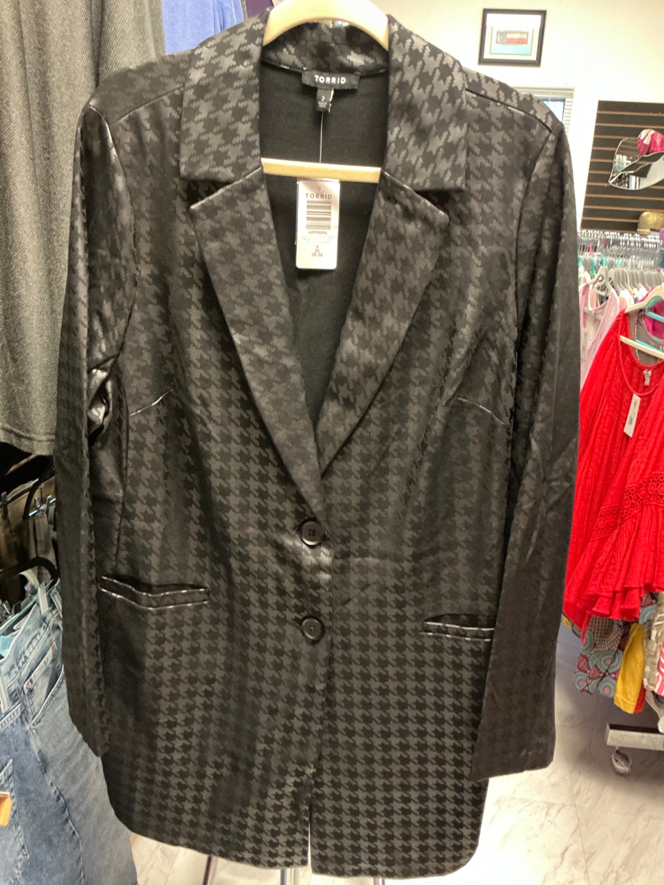 Torrid Blazer 2 Black NWT