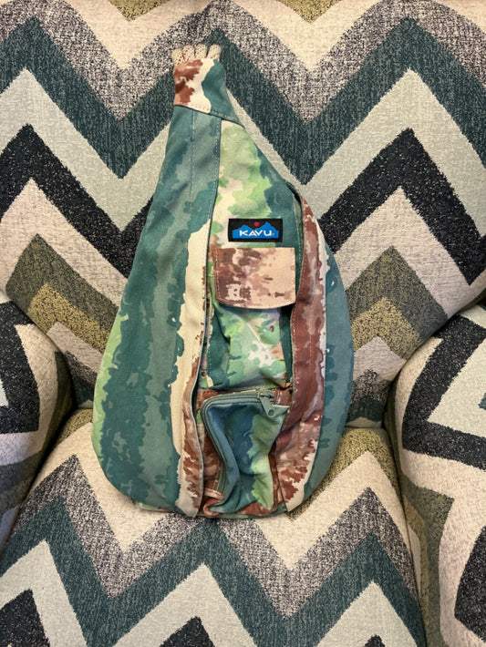 KAVU Sling Bag Multicolor NWOT