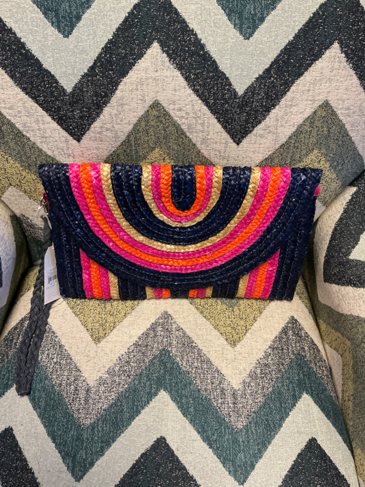 Mudpie Clutch Bag Multicolor NWT