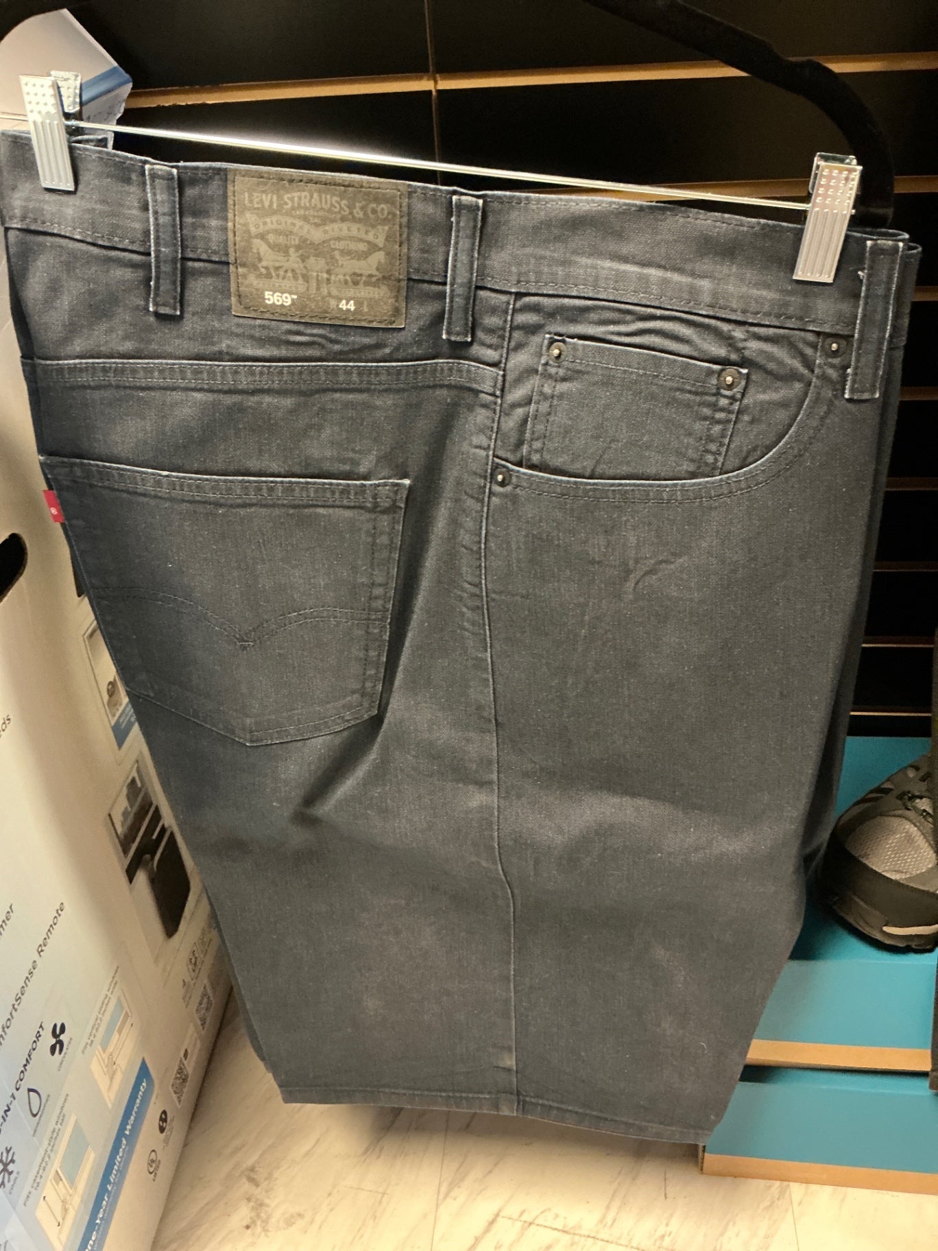 Levi Strauss & Co. Jean Shorts 44 Black
