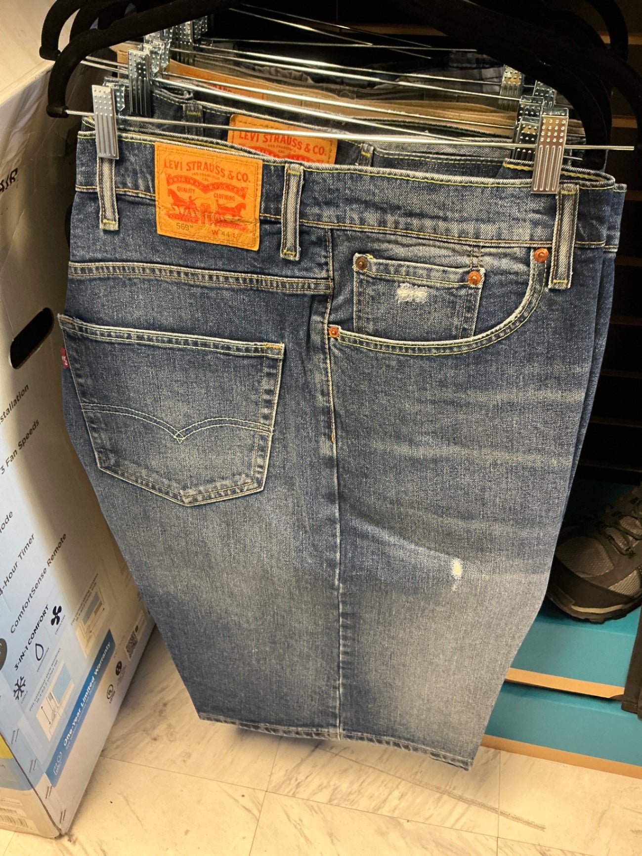 Levi Strauss & Co. Jean Shorts 44 Blue