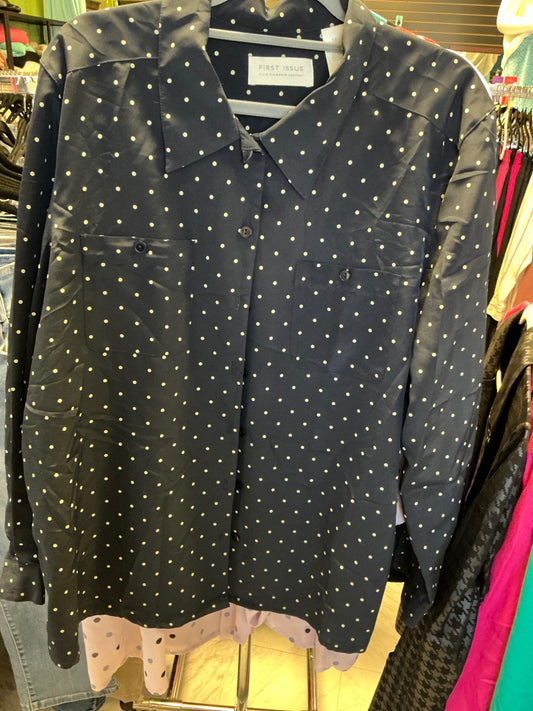 FIRST ISSUE Shirt 18 Navy Blue