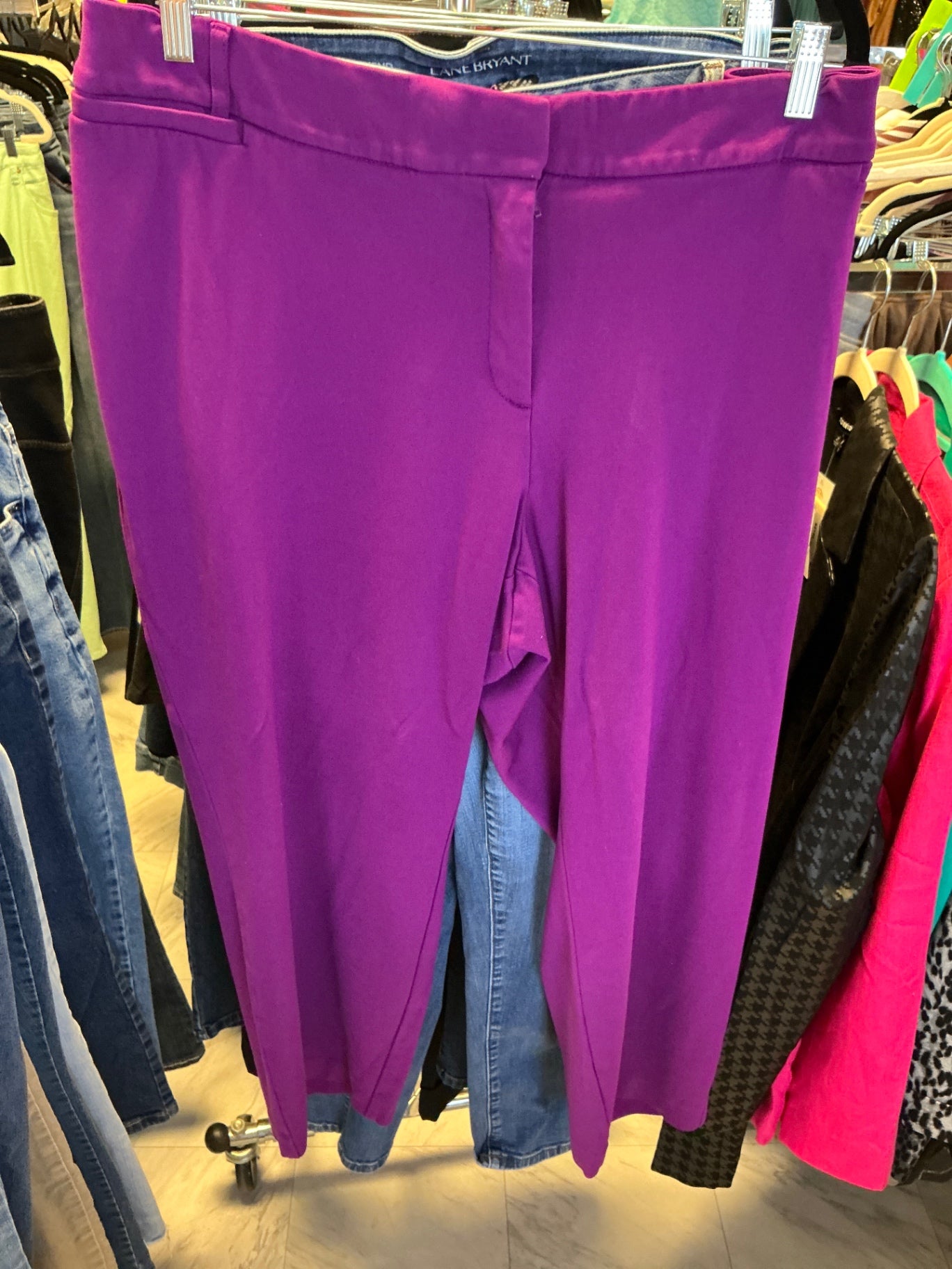 Lane Bryant Pants 26 Purple