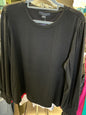 Social Standard Top XXL Black NWT