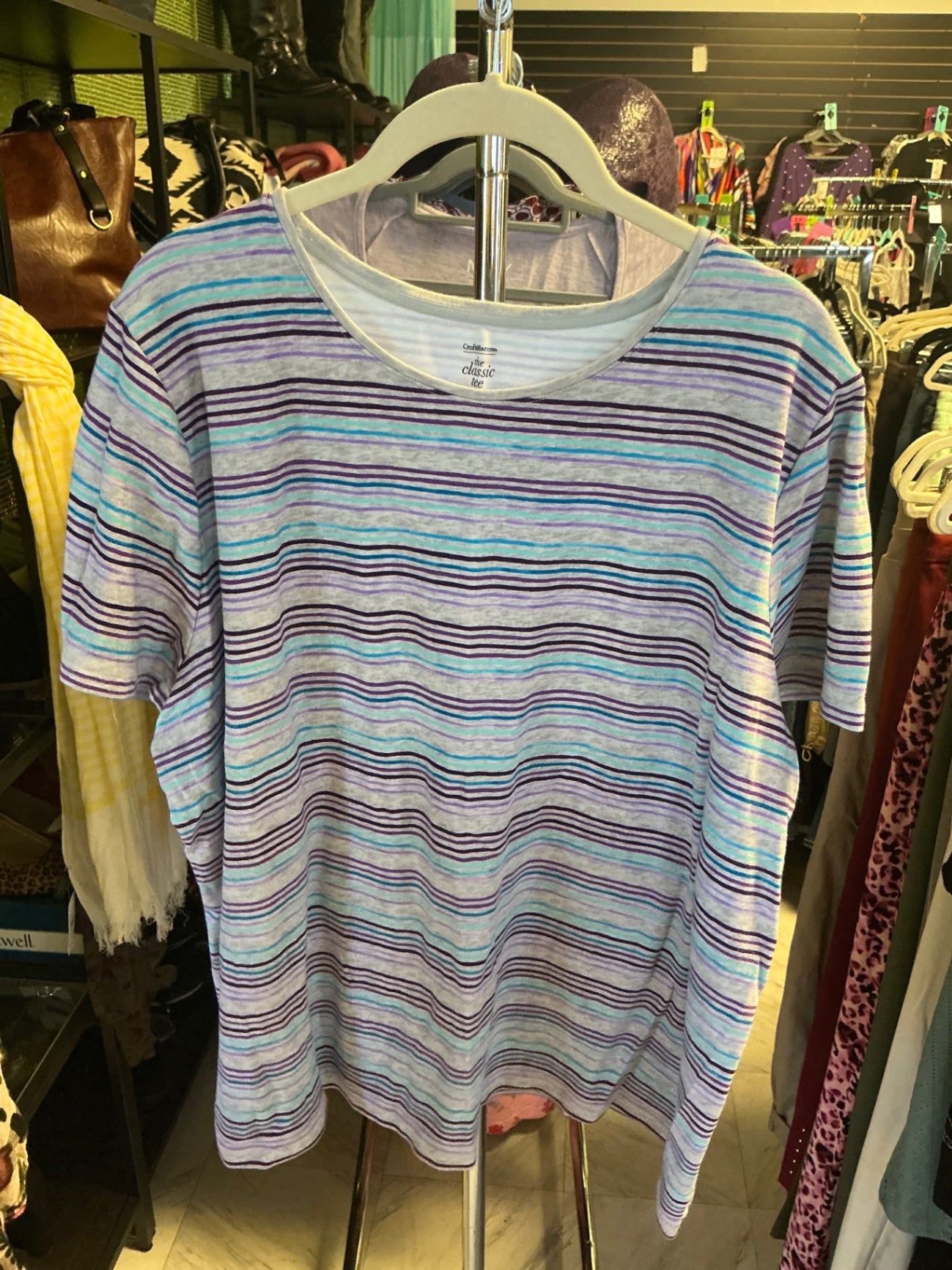Crafted T-Shirt 2X Purple