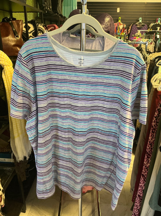 Crafted T-Shirt 2X Purple