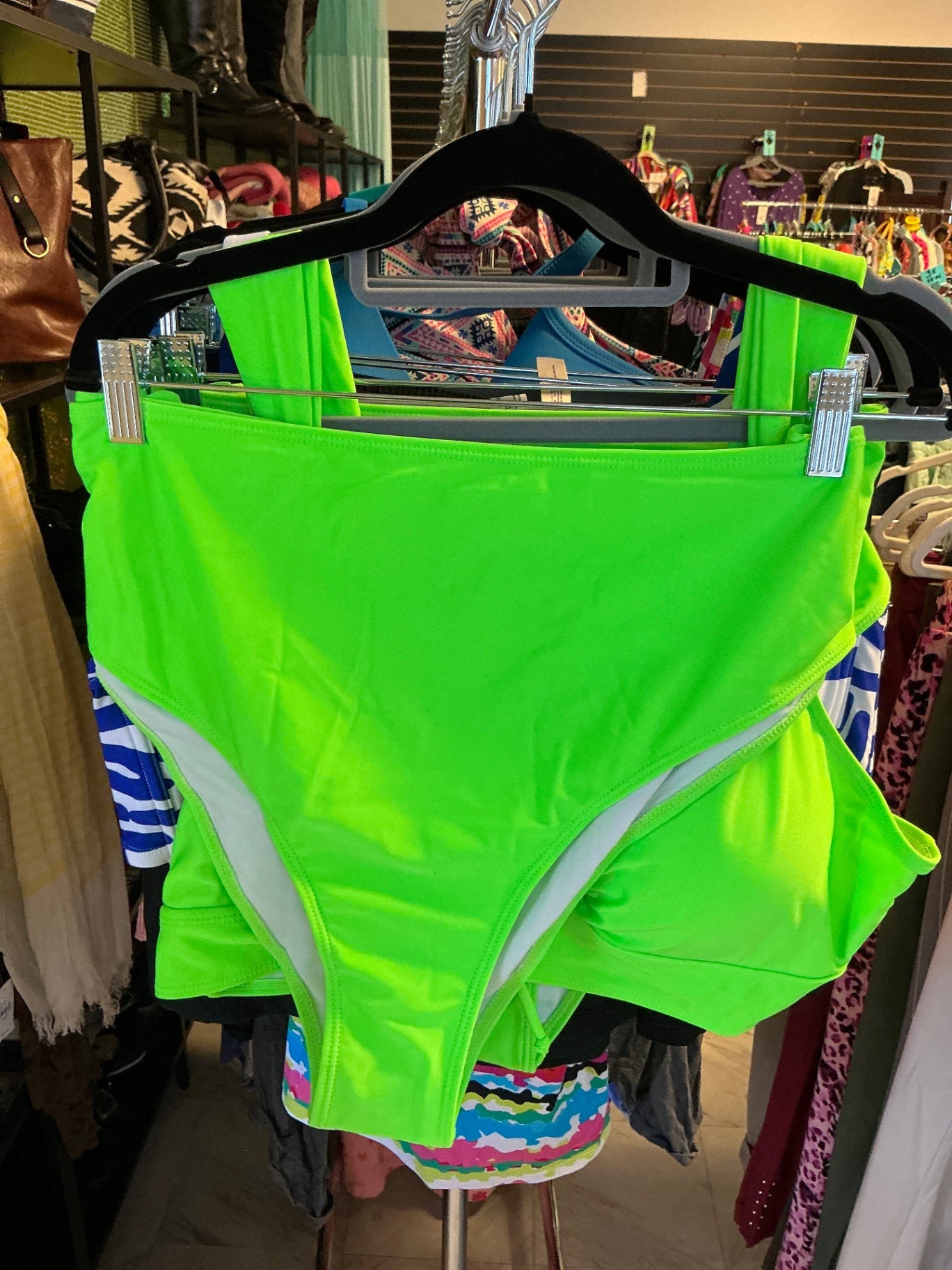 Swimsuit bottom 3XL Neon Green