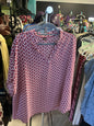 Shein Blouse 4X Red