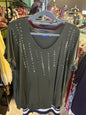 Apt 9 T-Shirt 2X Olive Green