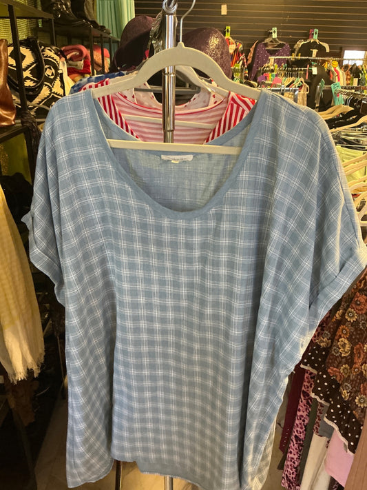 Cotton Bleu T-Shirt 3XL Light Blue