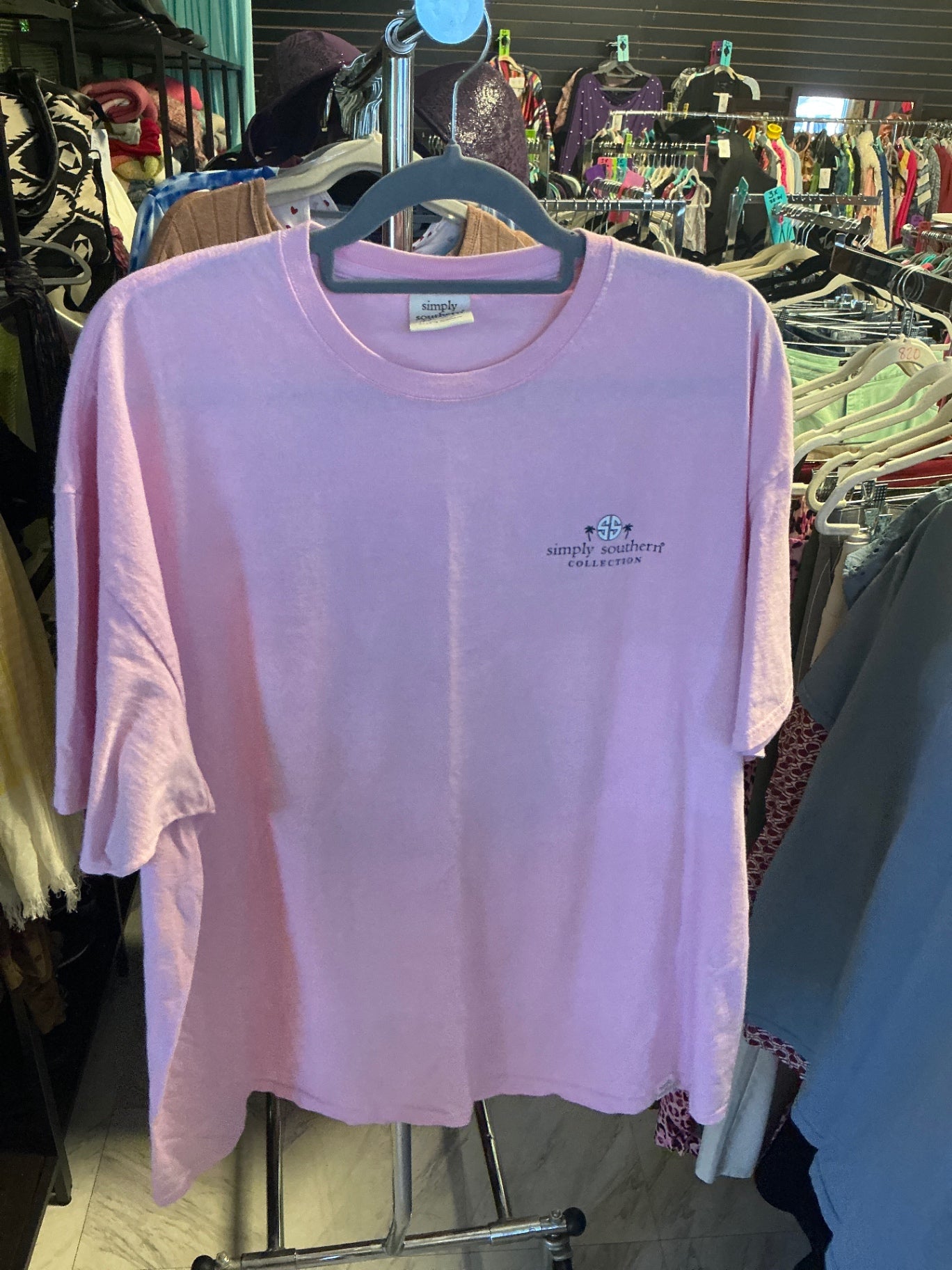 Simply Southern T-Shirt XXL Pink