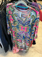Paisley Grace Dress 2X Multicolor