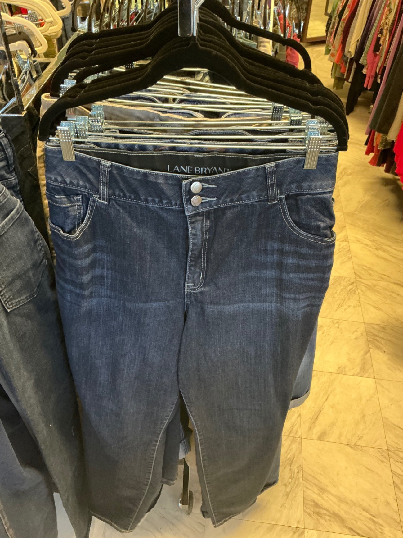 Lane Bryant Jeans 22 Dark Blue