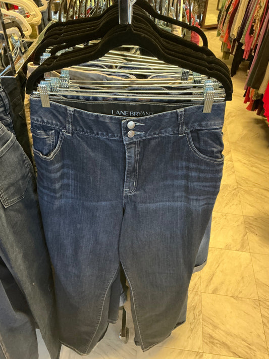 Lane Bryant Jeans 22 Dark Blue