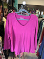 Westbound Long Sleeve Top XXL Fuchsia