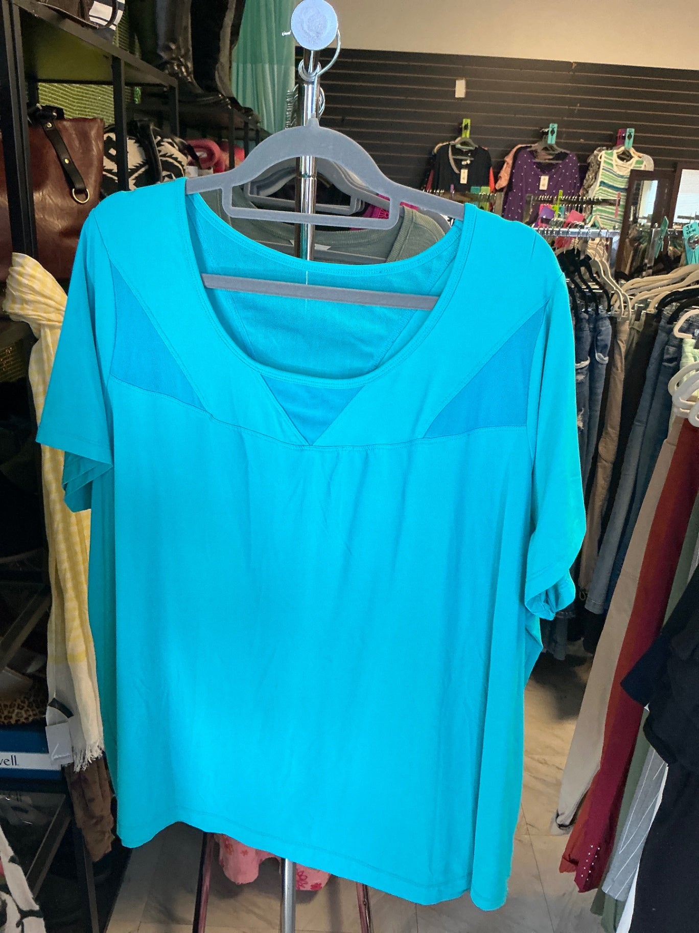 T-Shirt 2X Turquoise