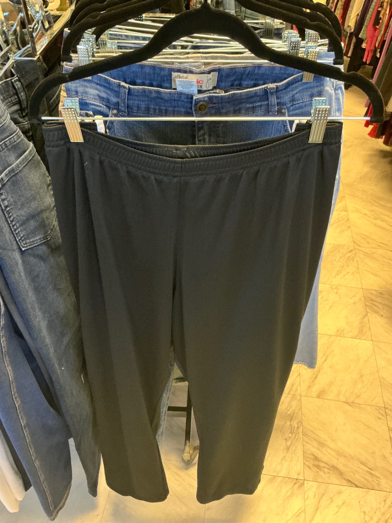 Jogger Pants 2X Black