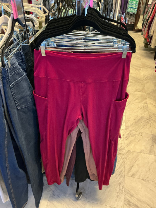 Leggings 2XL Red