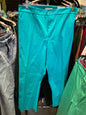 Coldwater Creek Pants 24 Turquoise NWT