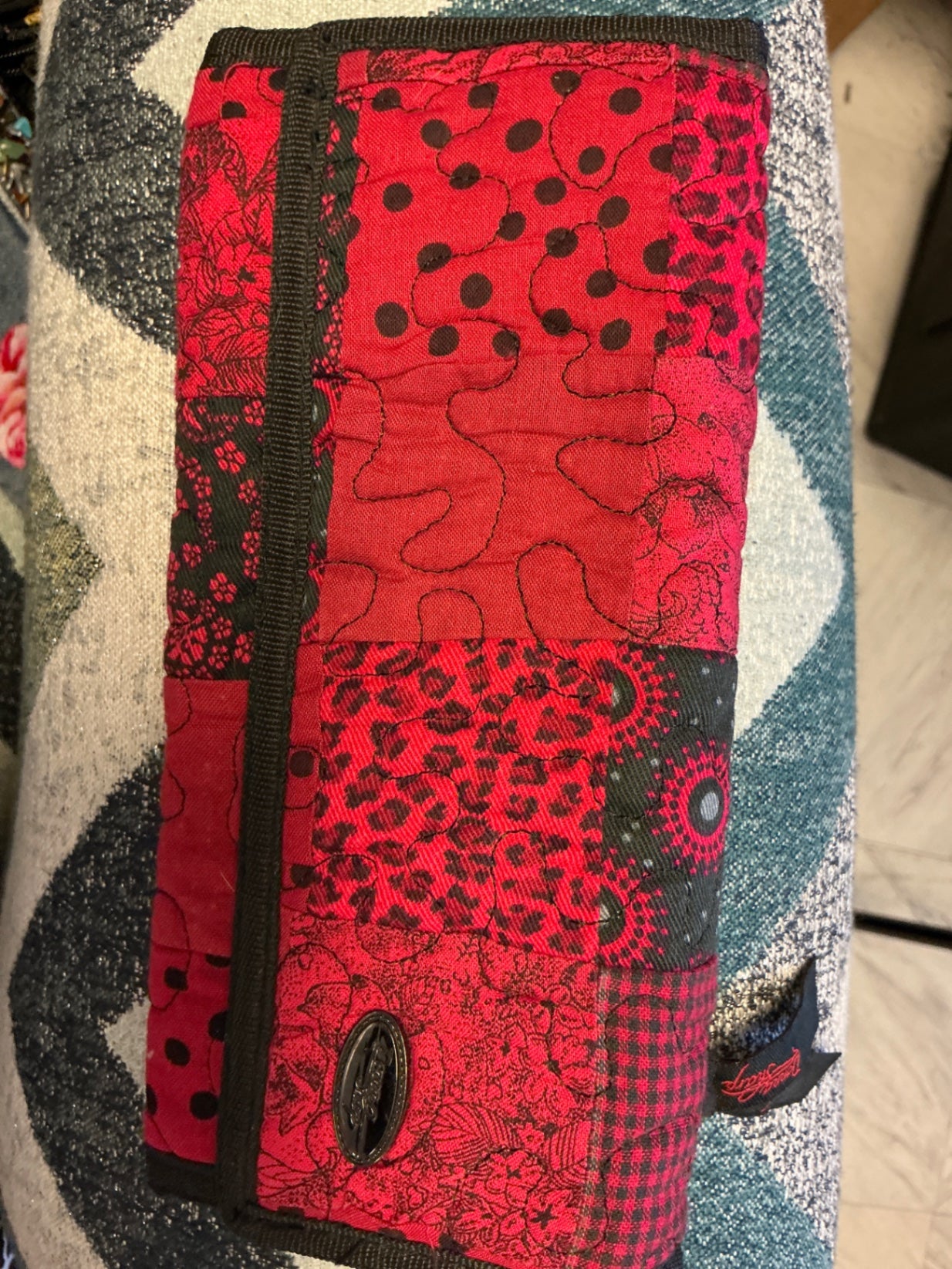Donna Sharp Wallet Red and Black