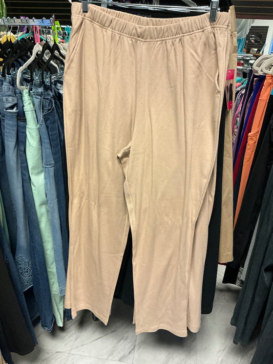 Woman Within Jogger Pants 1X Beige