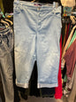 Not Your Daughter’s Jeans Capri Pants 24W Light Blue
