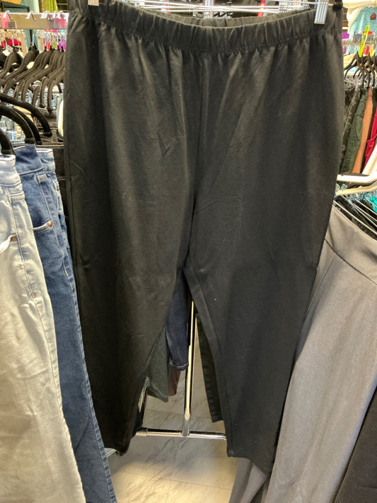 Roaman's Pants 1X Black