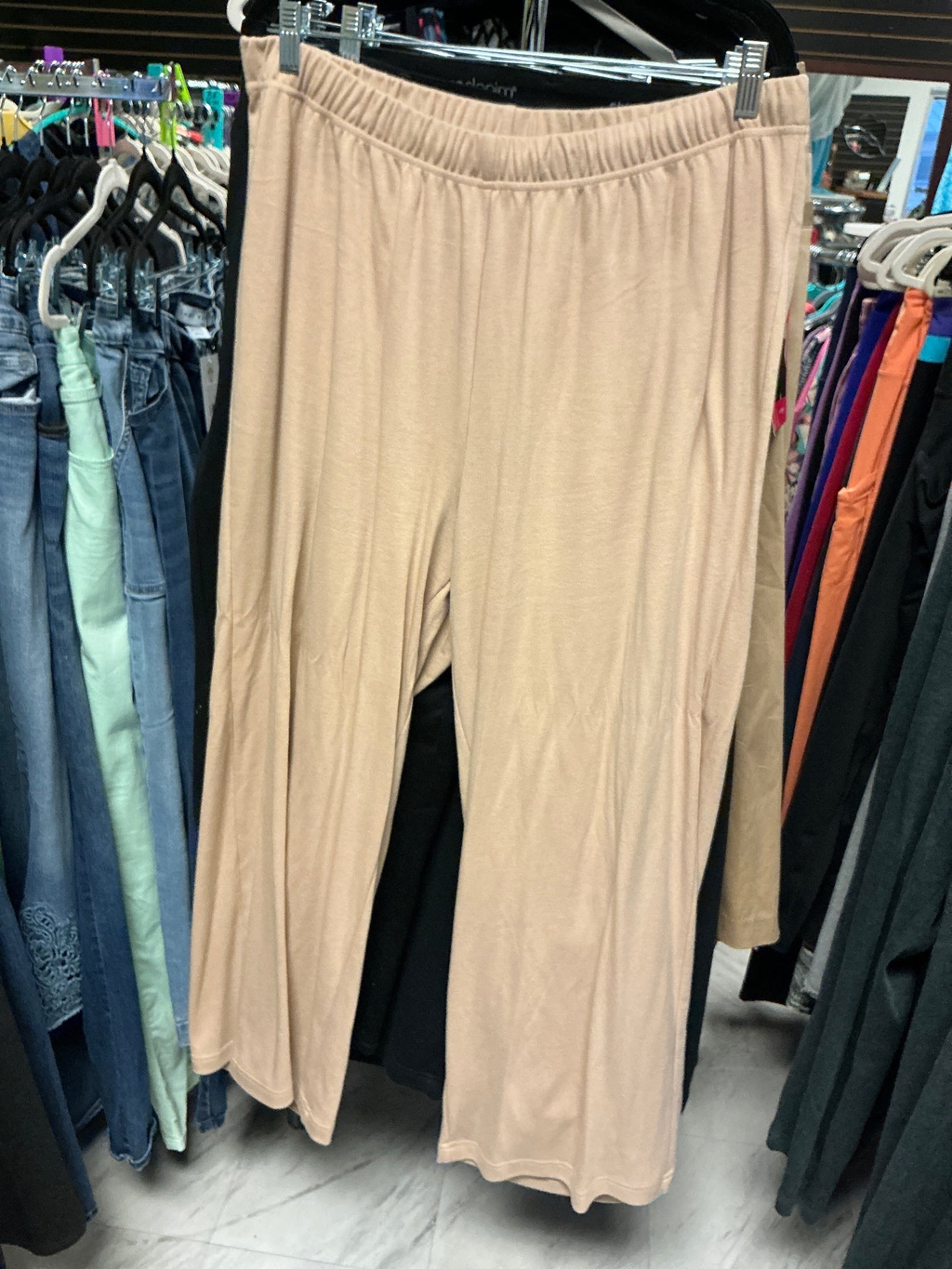 Roaman's Pants 1X Beige