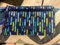 Vera Bradley Wristlet Navy Blue with Multicolor Patterns