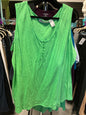 Roaman's Tank Top 2X Green