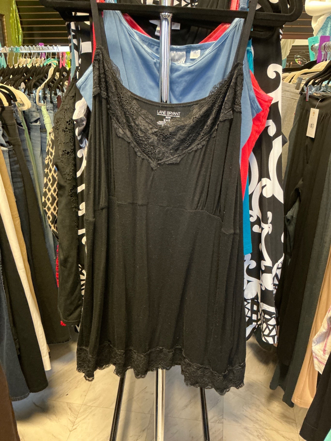 Lane Bryant Cami Top 22/24 Black
