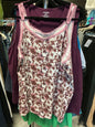 Liz&Me Camisole 26/28 Purple and Floral