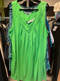 Roaman's Tank Top 2X Green