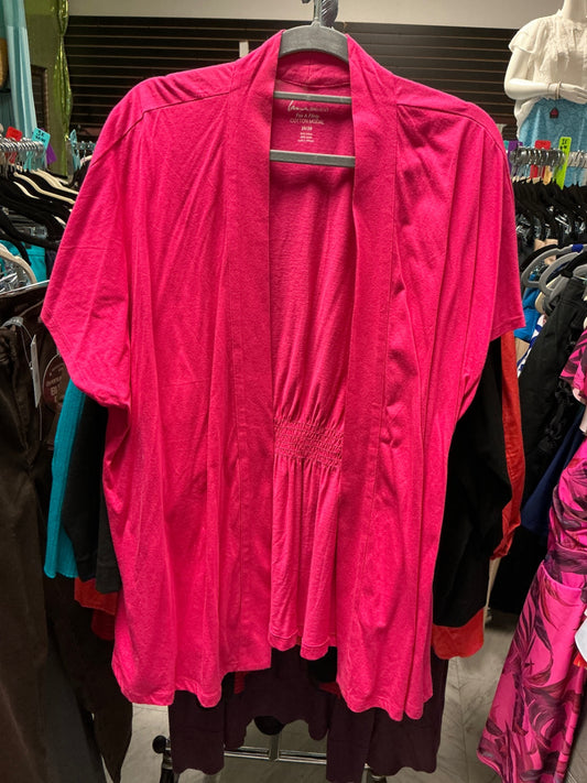 Lane Bryant Cardigan 26/28 Pink
