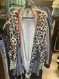 Shein Cardigan 4XL Leopard Print