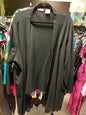 Roaman's Cardigan 2X Black