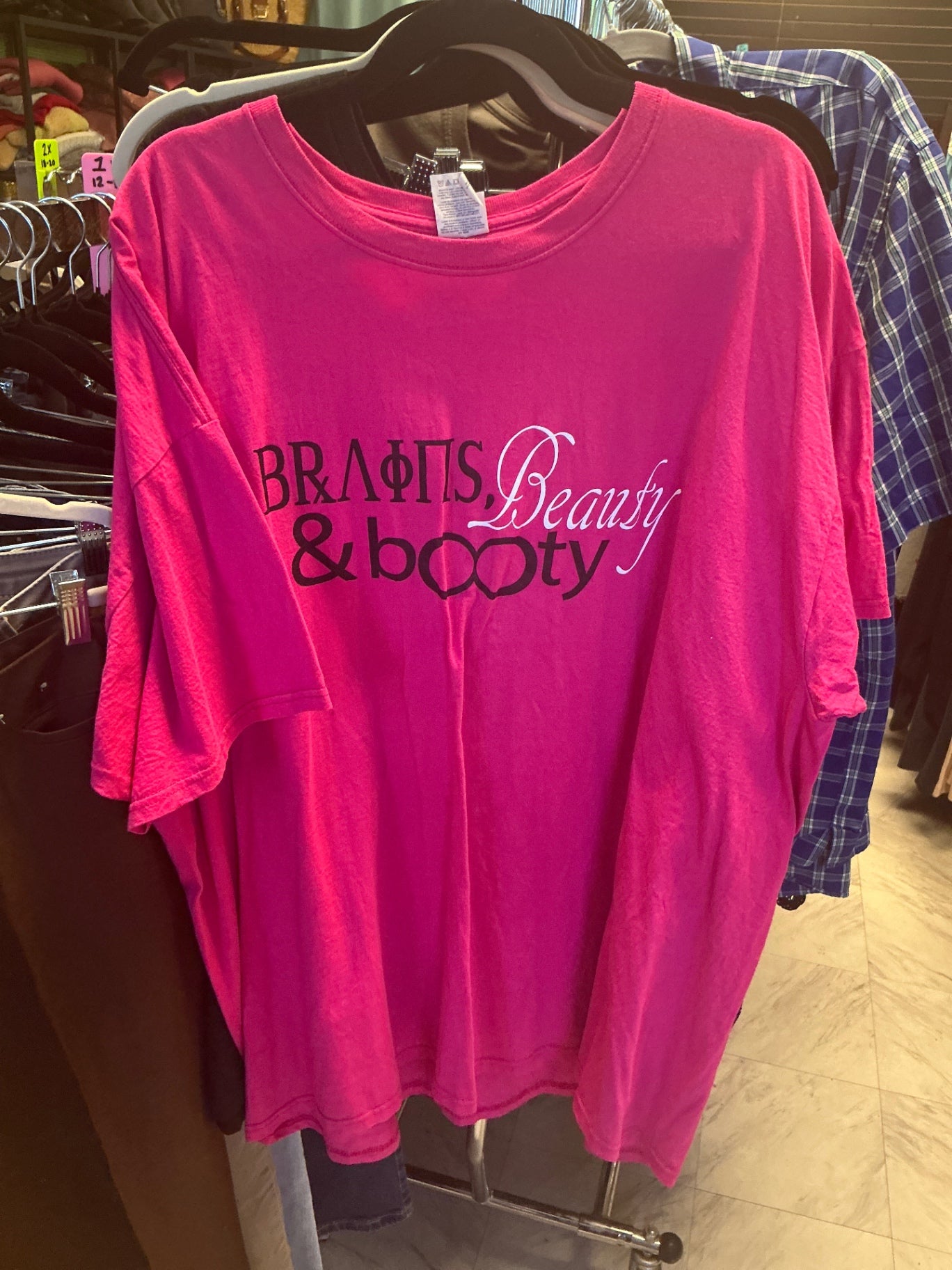 Fruit of the Loom T-Shirt 3XL Pink