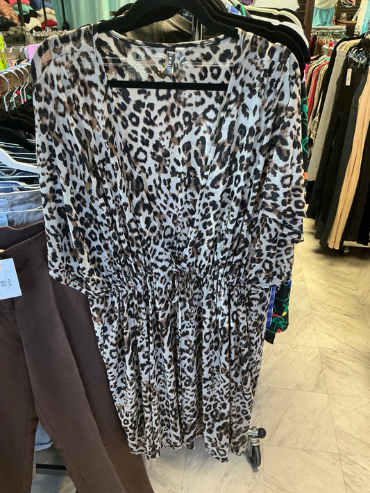 Torrid Swim Dress 3 Animal Print