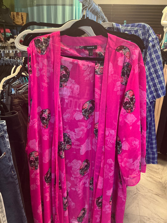 Torrid Kimono 3 Pink