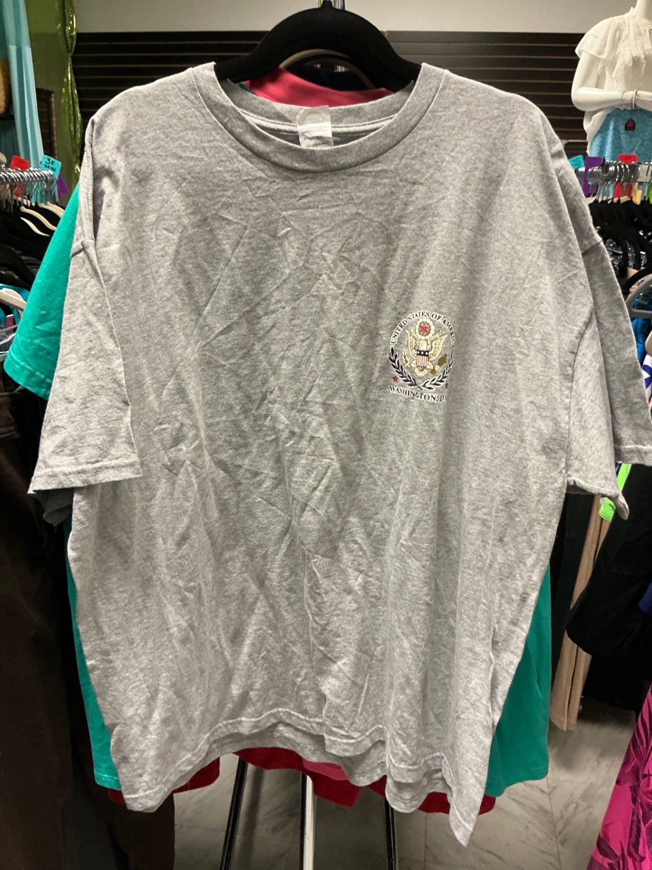 Delta T-Shirt 2XL Gray