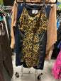 Roaman's Swimsuit One Pc 28W Yellow/Black