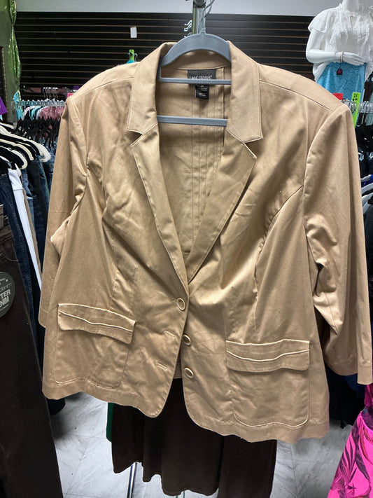Lane Bryant Blazer 28 Tan