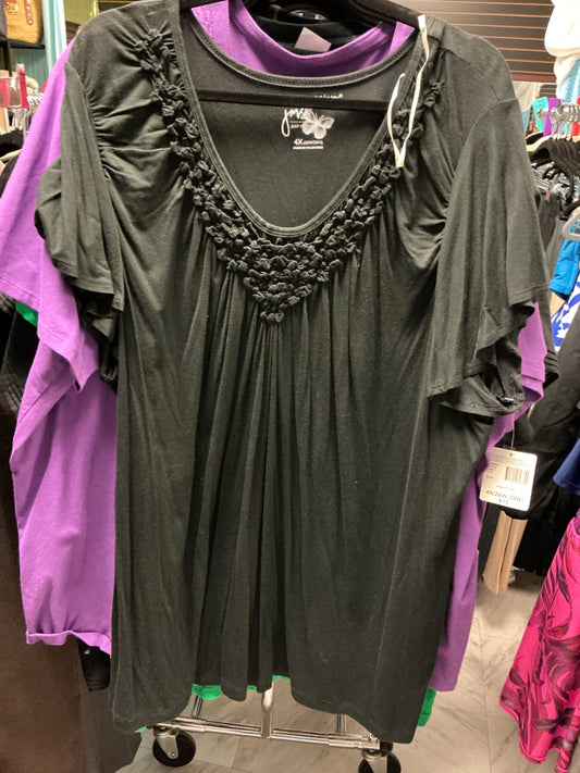 Just My Size Tunic 4X Black