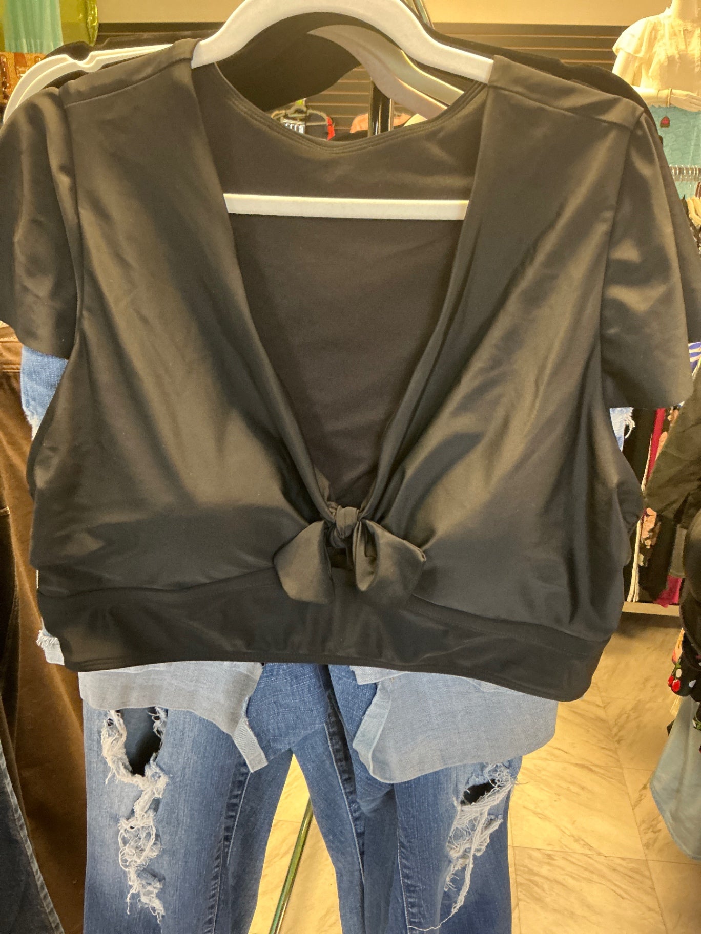 Torrid Swim Top 3 Black