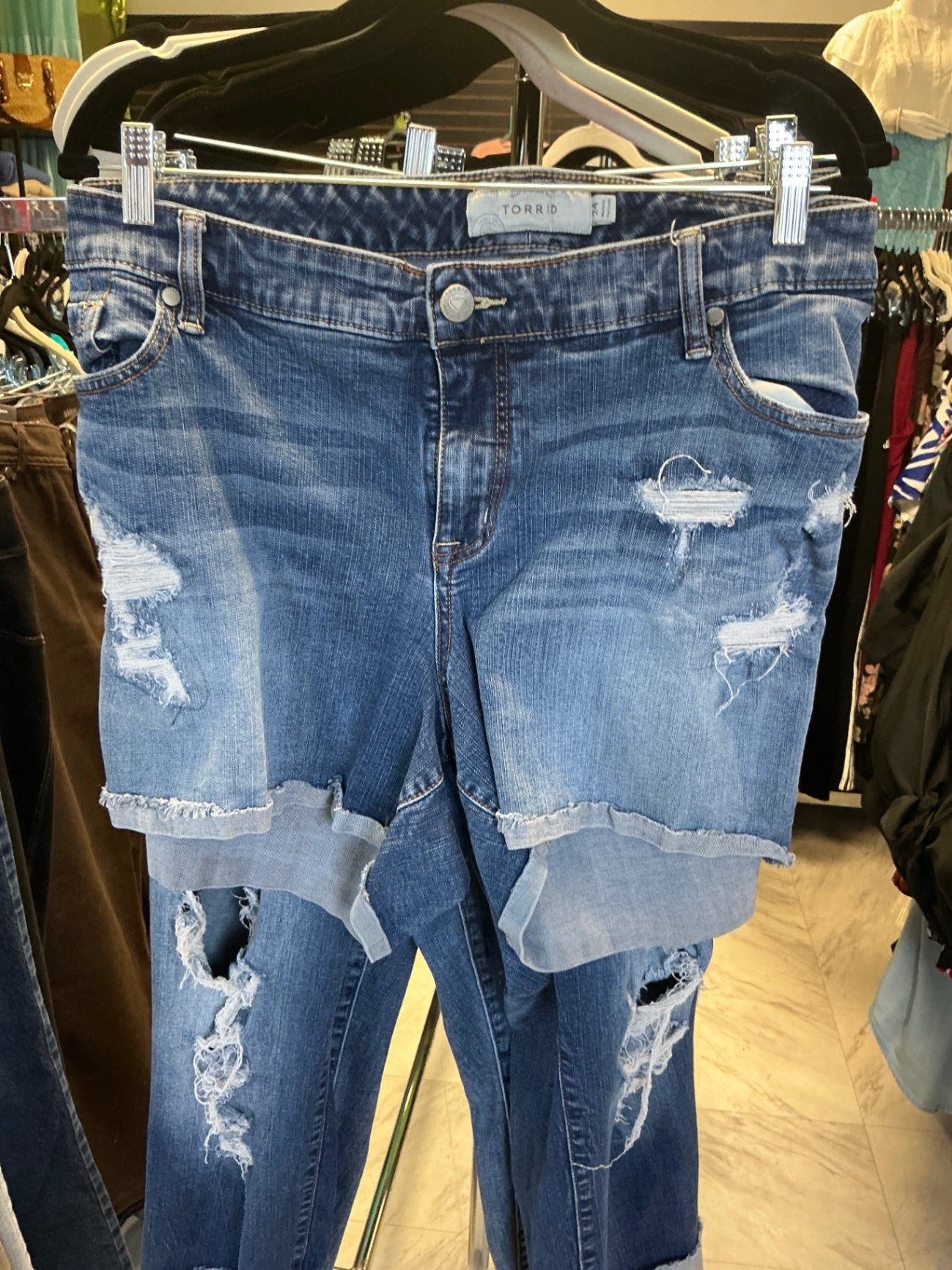 Torrid Shorts 24 Blue