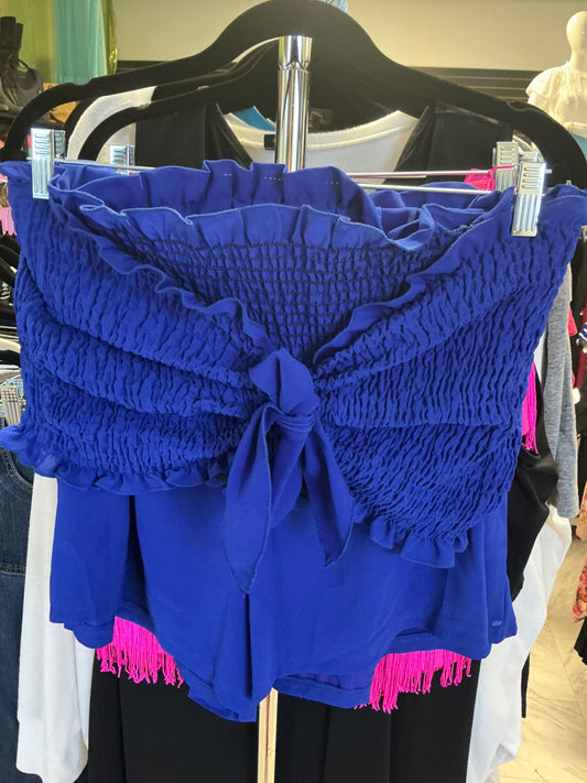 Shein Shorts/Top Set 4X Royal Blue
