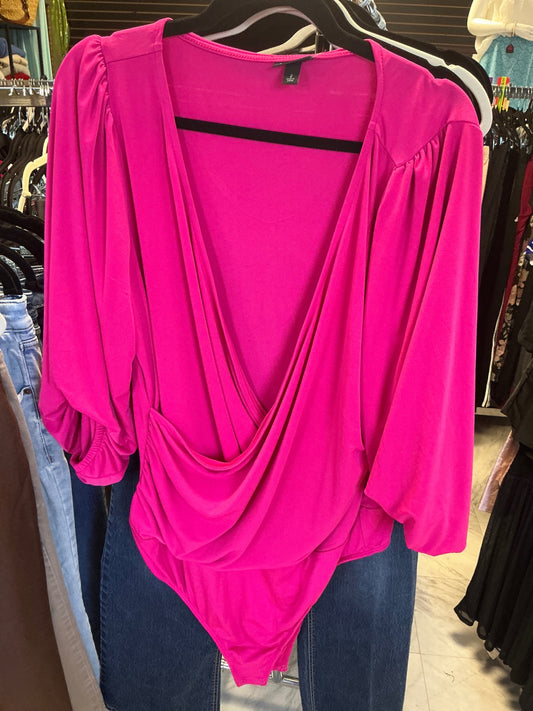 Torrid Bodysuit 2 Fuchsia