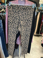 Torrid Leggings 3 Beige with Black Print
