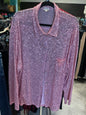 POL Button-Up Shirt L Pink