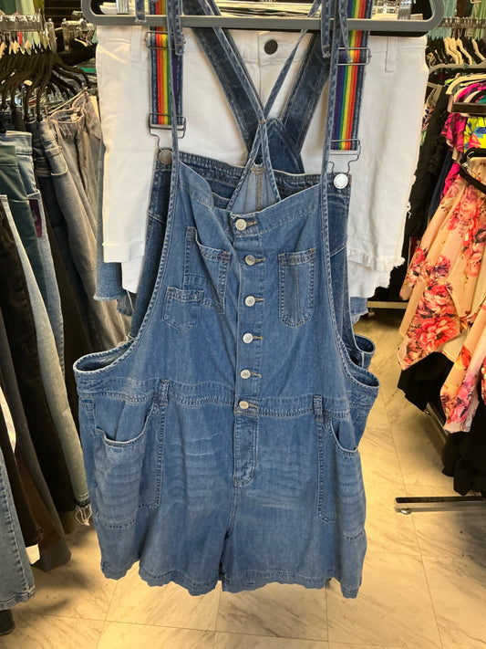 Torrid Overalls 22 Denim Blue